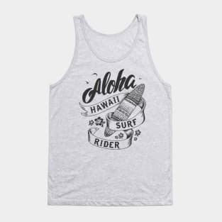 hawaiian surfing aloha Tank Top